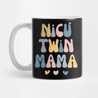 Nicu Twin Mama Groovy Micro Preemie Mom NICU Mug